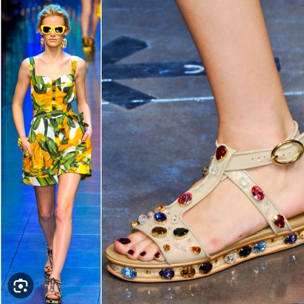 Dolce & Gabbana AUTHENTIC Sandals SZ 39
